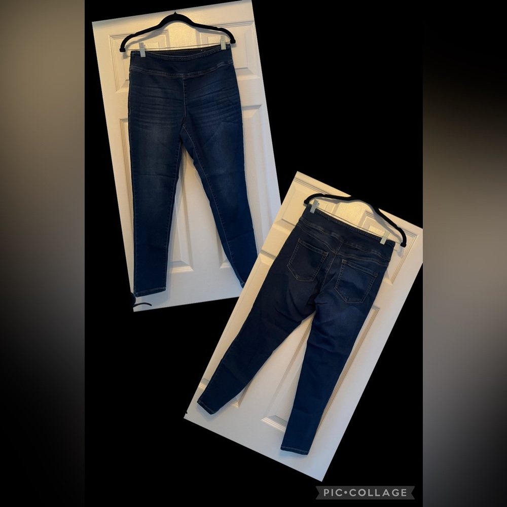INC International Concepts Dark Blue Jegging Jeans